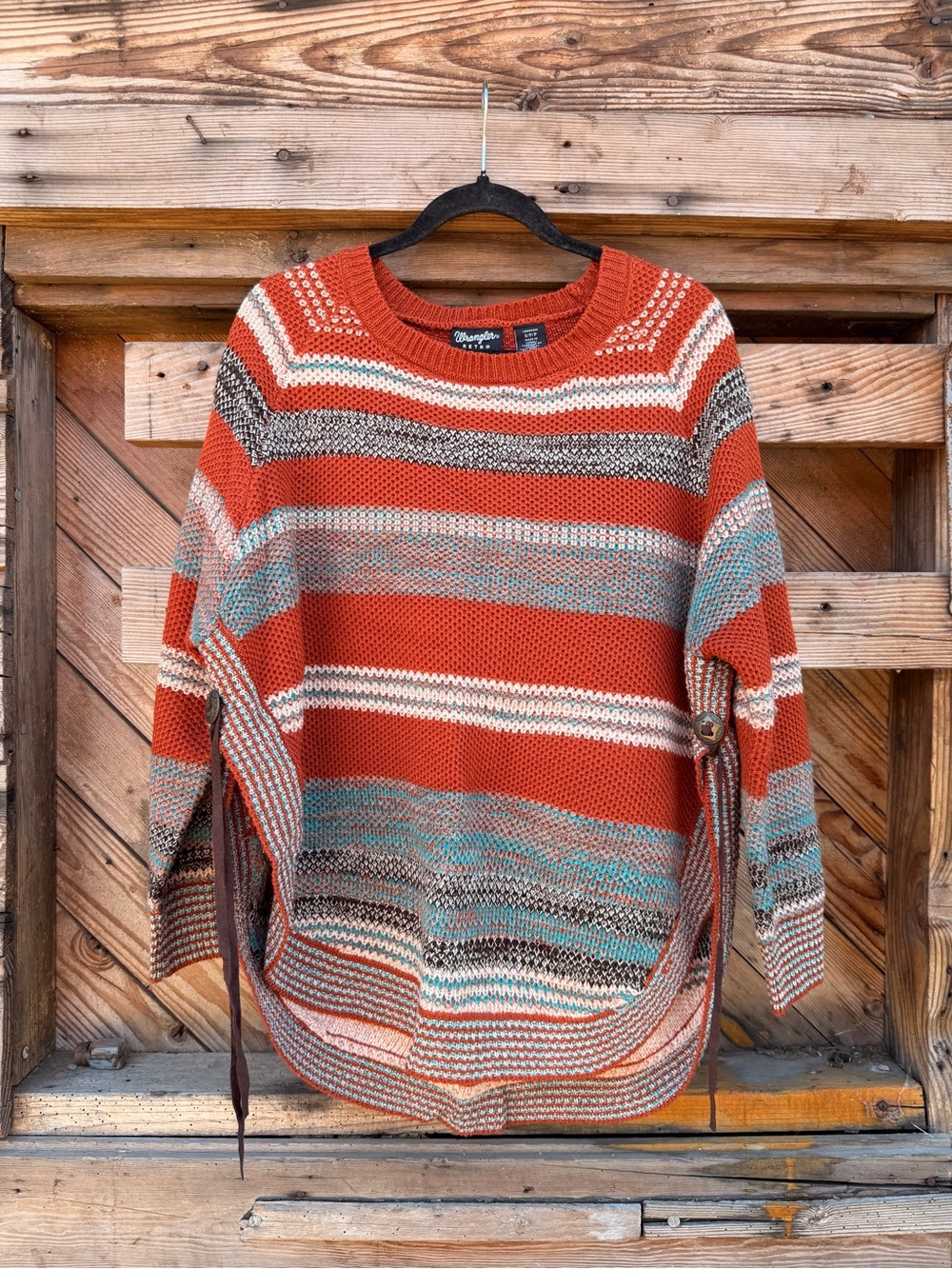 Wrangler Knitted Sweater featuring Waist Bolos